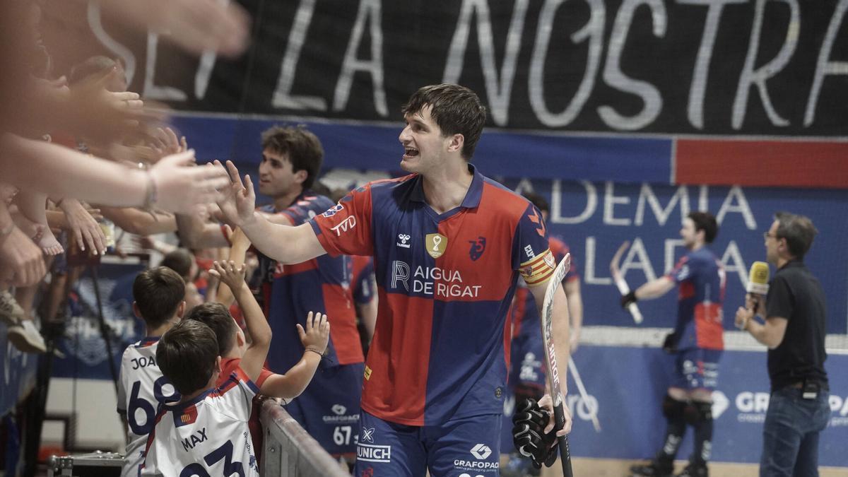 Imatges del quart partit Igualada Rigat - Barça