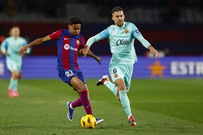 Las imágenes del Barça-RCD Mallorca en Montjuïc