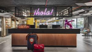 El divertit hotel de Moxy arriba a l’estació de Sants
