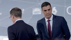 Mentides i mitges veritats del debat cara a cara entre Sánchez i Feijóo