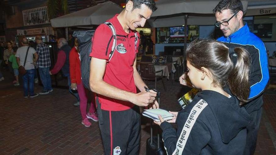 La expedición llegó a media tarde al hotel de concentración