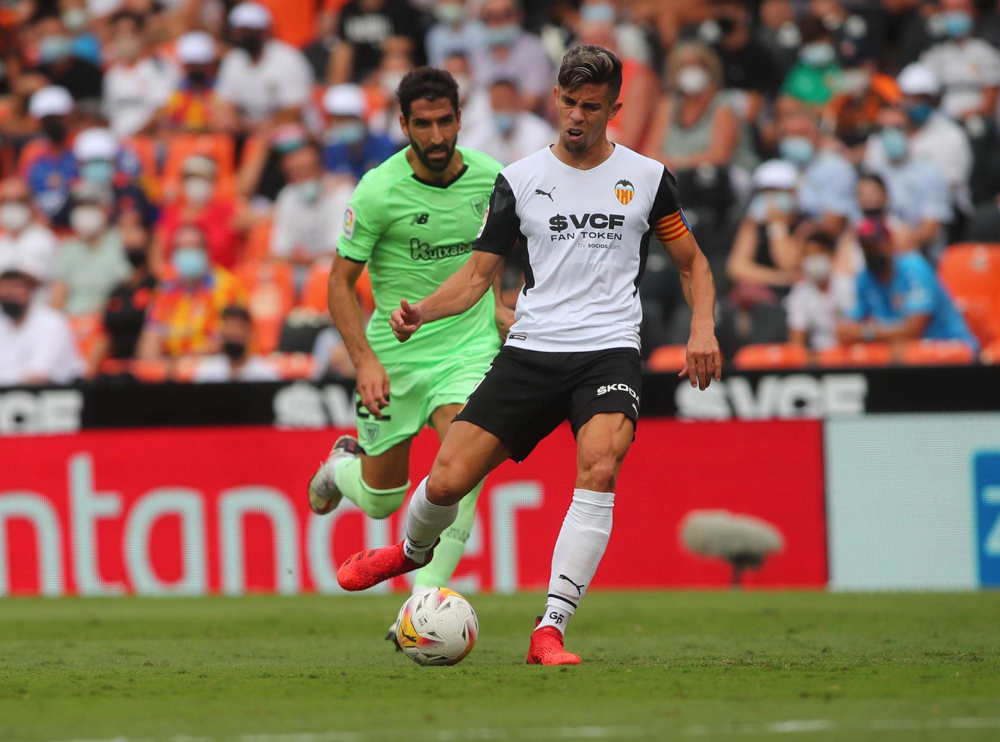 Partido de Liga entre el Valencia CF y el Athletic de Bilbao