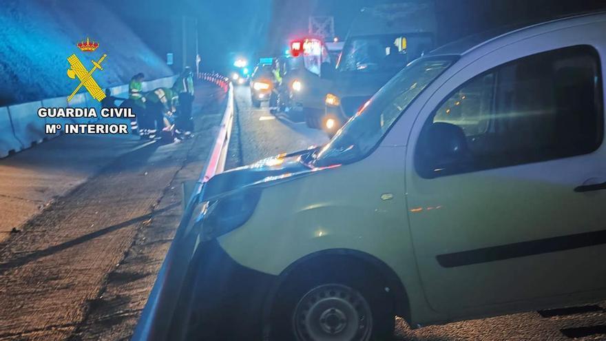 Choca con un coche al conducir borracho y en sentido contrario por la A-30 a la altura de Alcantarilla