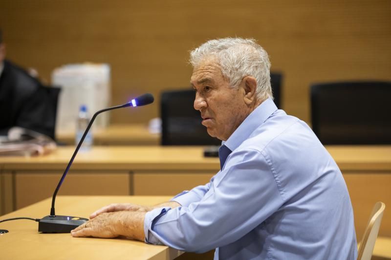 23.10.18.Las Palmas de Gran Canaria. Segunda jornada del juicio del caso Palmera, en la Ciudad de la Justicia. Foto Quique Curbelo  | 23/10/2018 | Fotógrafo: Quique Curbelo