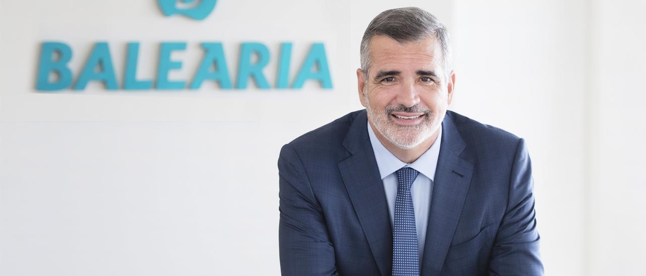 El presidente y ahora accionista único de Baleària, Adolfo Utor.