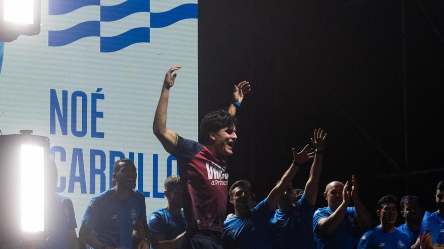 Noé Carrillo: "Ojalá pueda estar muchos años en el Deportivo"