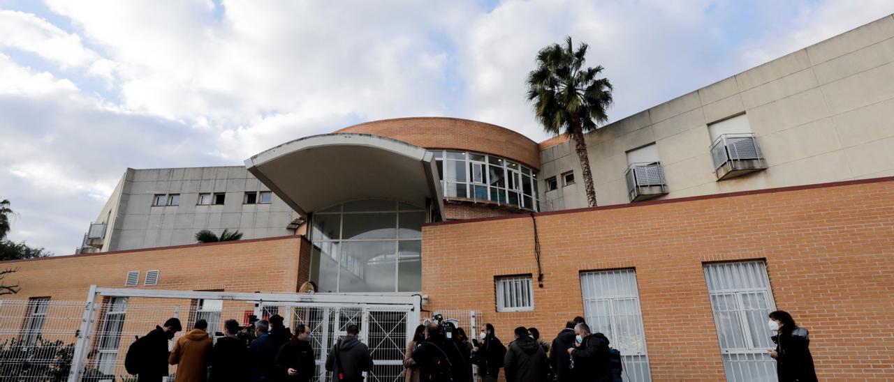 Entrada principal de la residència de Moncada