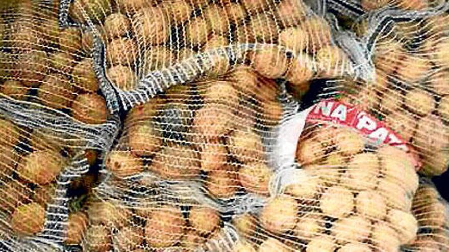 La Policía decomisa 2.500 kilos de patatas