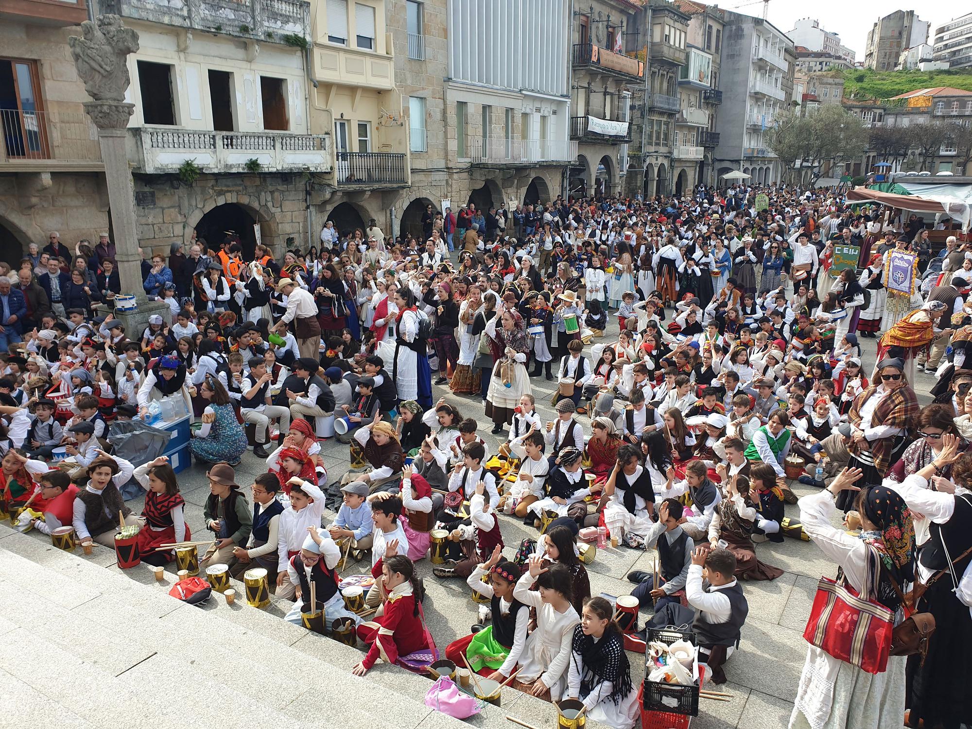 Los más pequeños protagonizan su 'Reconquistiña'