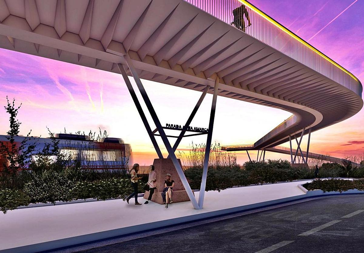 Las obras de la última fase del acceso sur se retrasan por falta de presupuesto