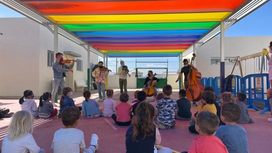 Barrios Orquestados en el CEIP Francisca Pérez.