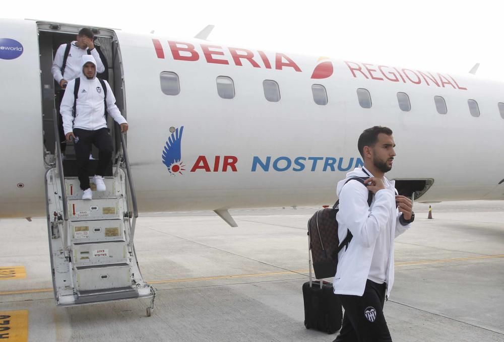 Viaje del Valencia CF a A Coruña