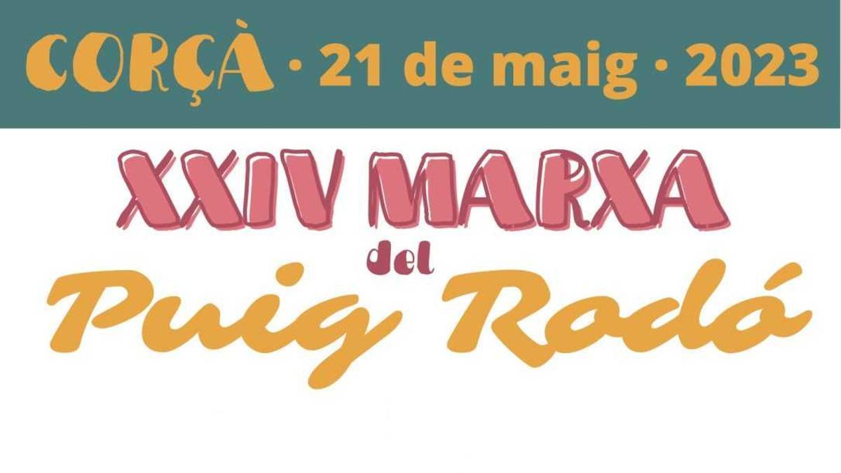Corçà celebra una nova edició de la Marxa del Puig Rodó.