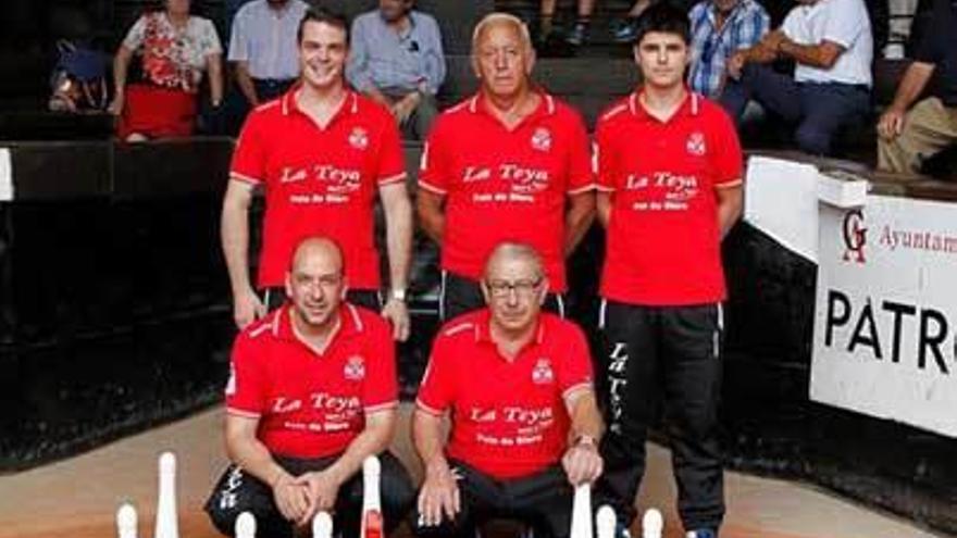 El equipo de la peña El Biche.