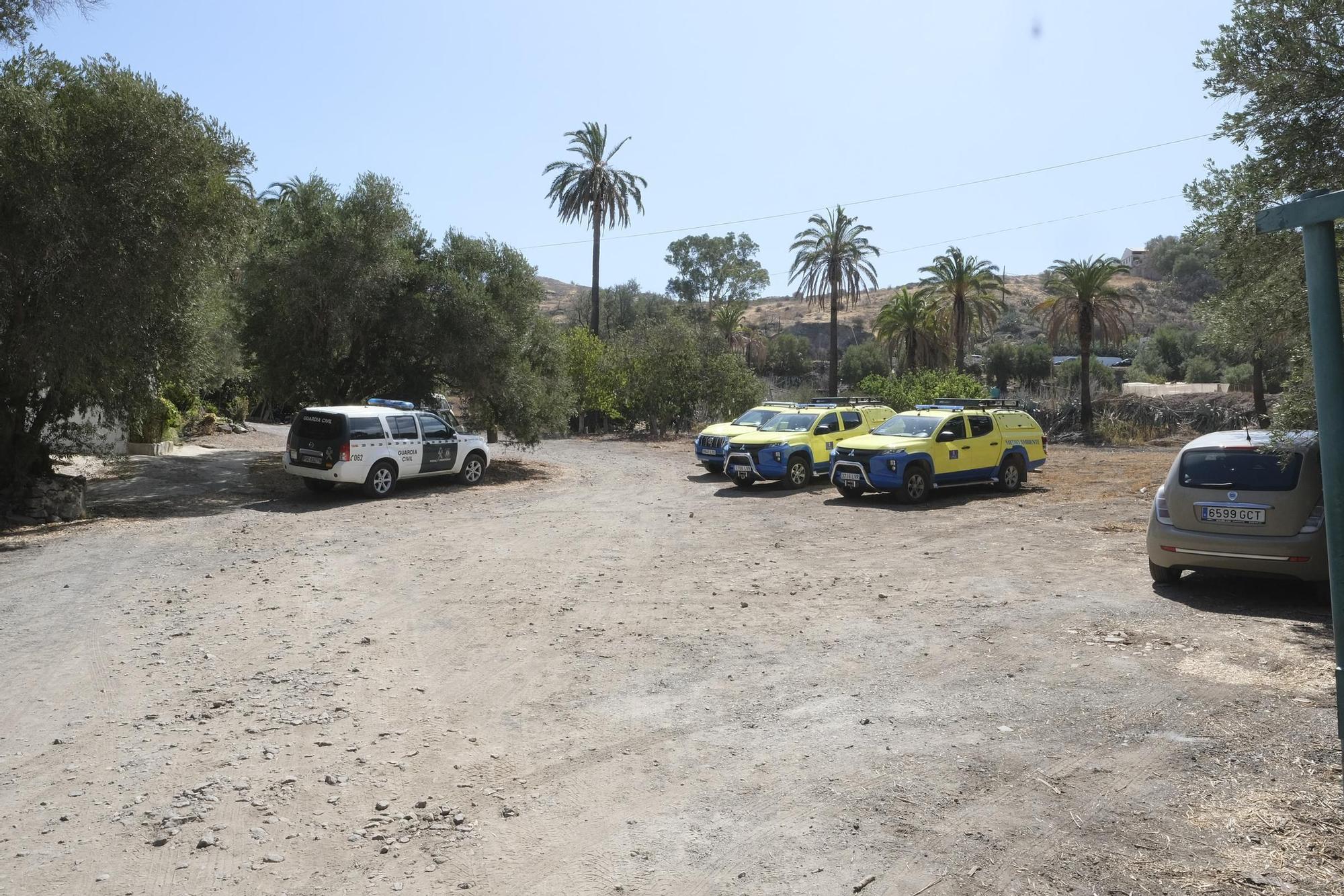 Incendio en Santa Lucía