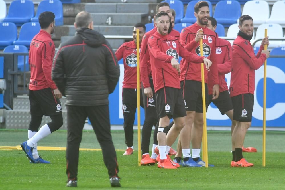 Sesión en Riazor antes de la 1ª lista de Martí