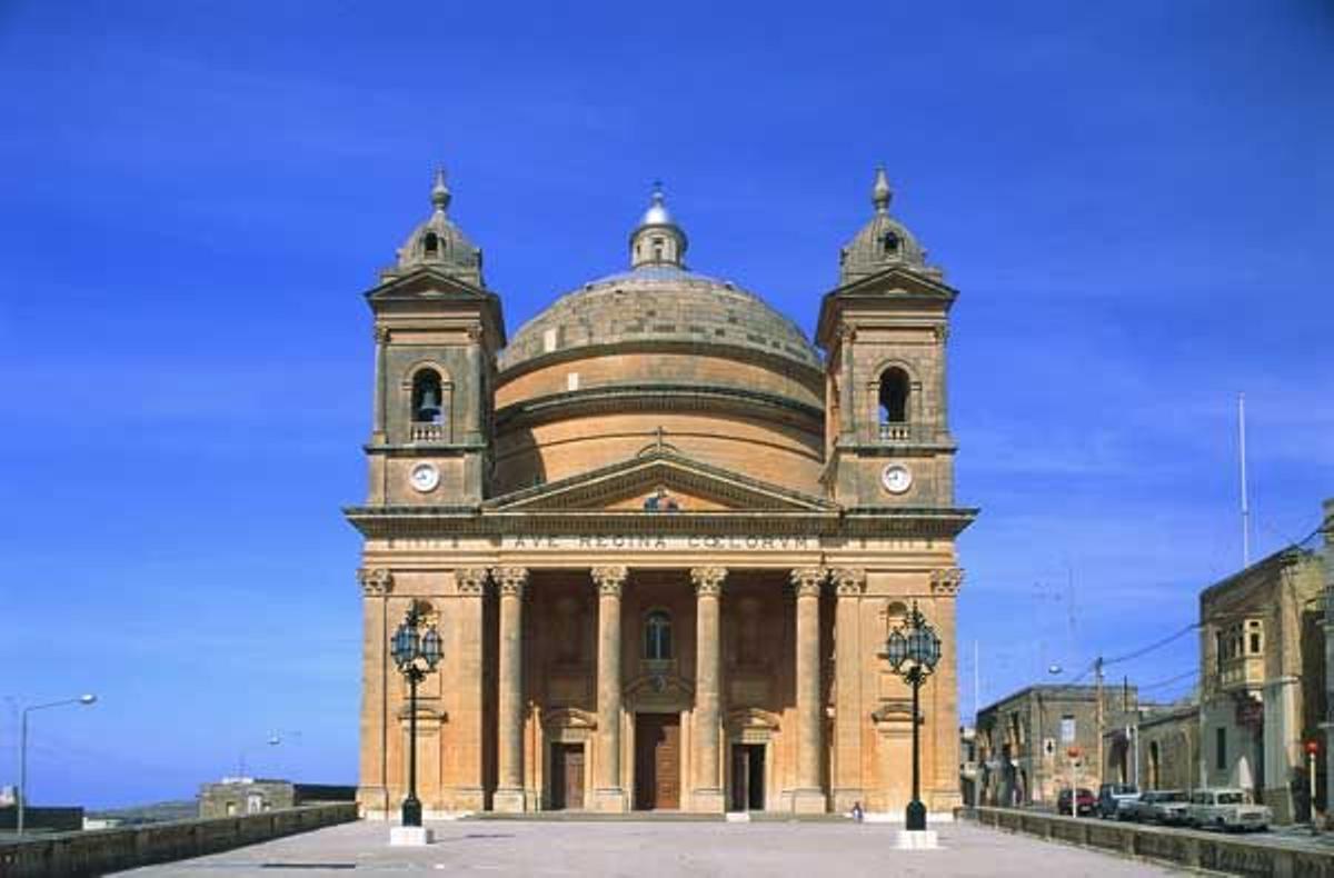 Iglesia histórica en Gozo.