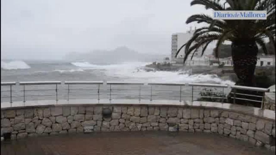So wütet das Unwetter an der Ostküste von Mallorca