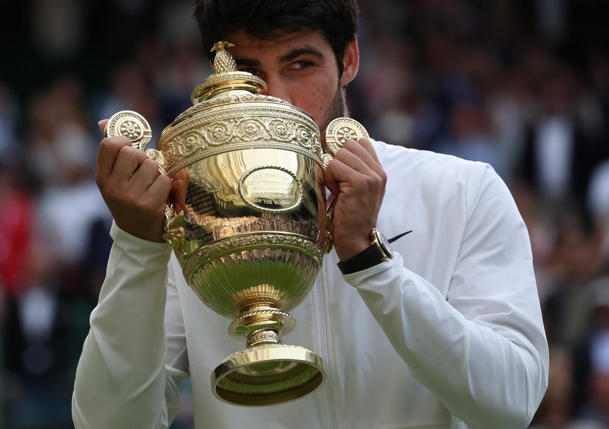 Alcaraz, campeón de Wimbledon ganando a Djokovic en una final épica