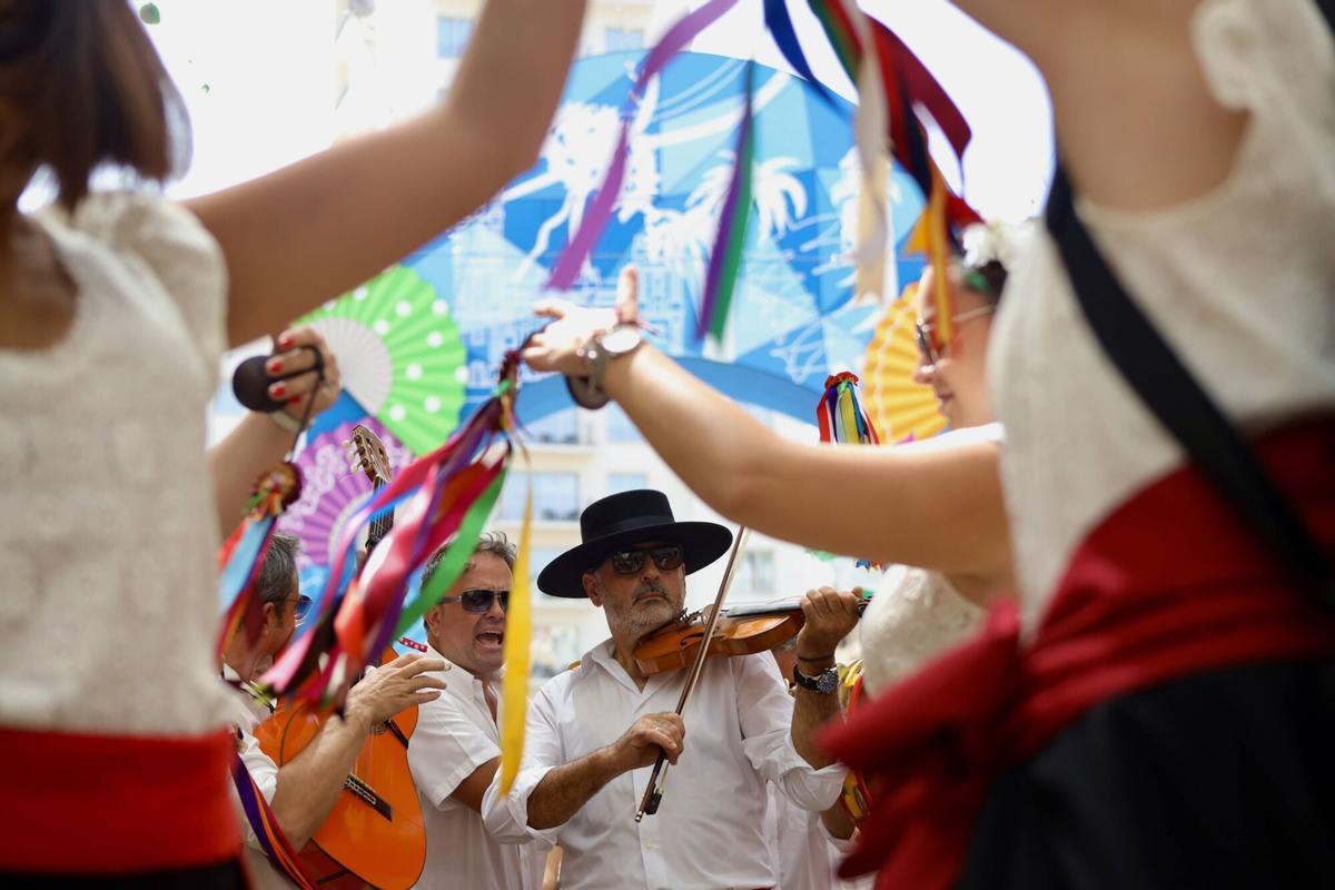 La Feria del Centro de Málaga, a ritmo de verdiales