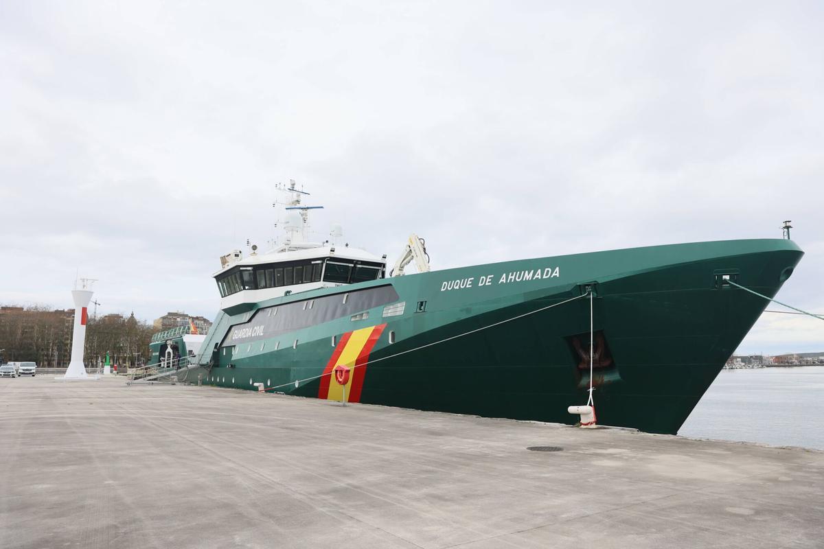 En imágenes: Así son las entrañas del "Conde de Ahumada", el buque más moderno de la Guardia Civil