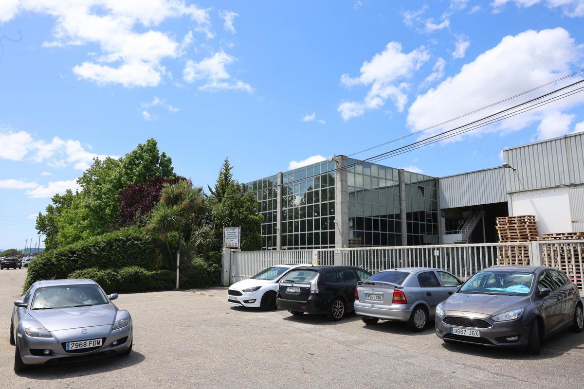 Exterior de la fábrica de Copo en O Porriño