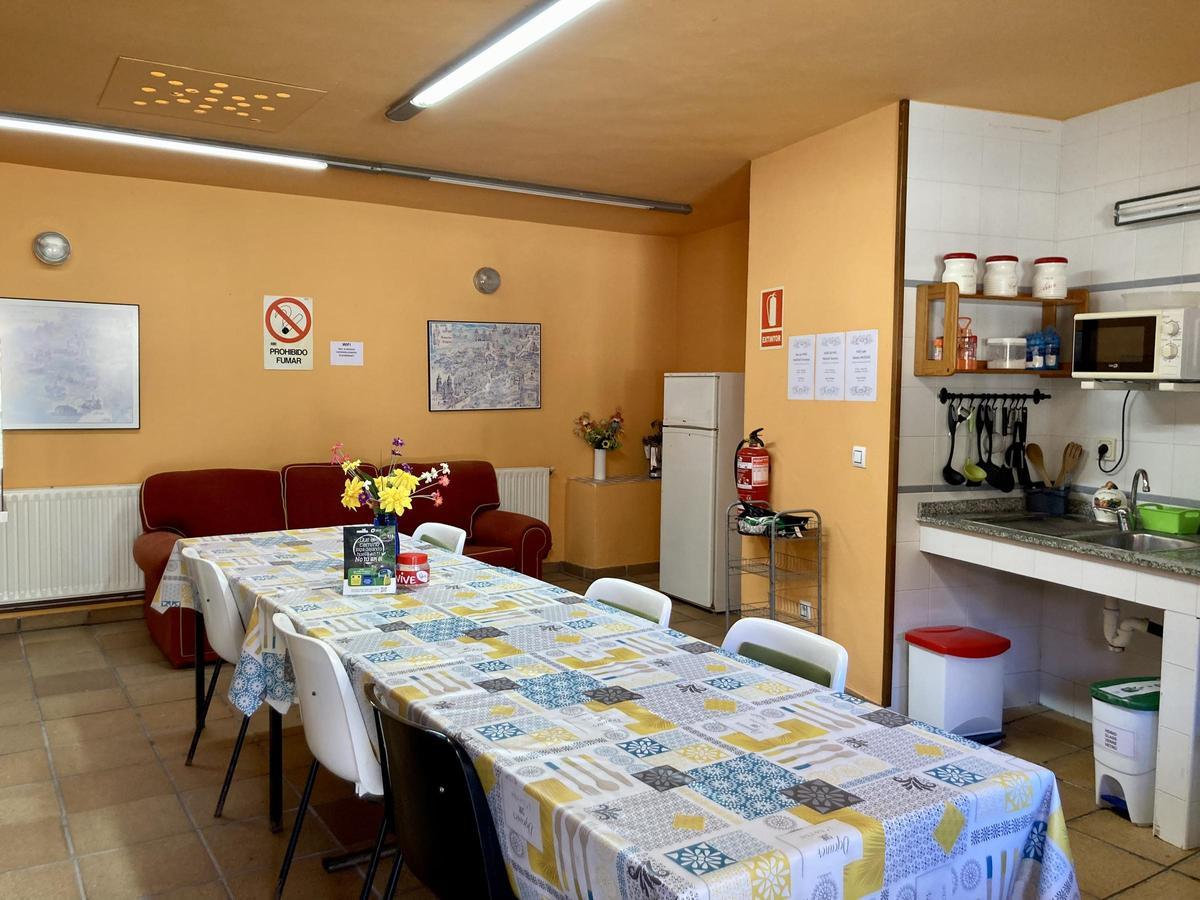 Cocina comunitaria del albergue
