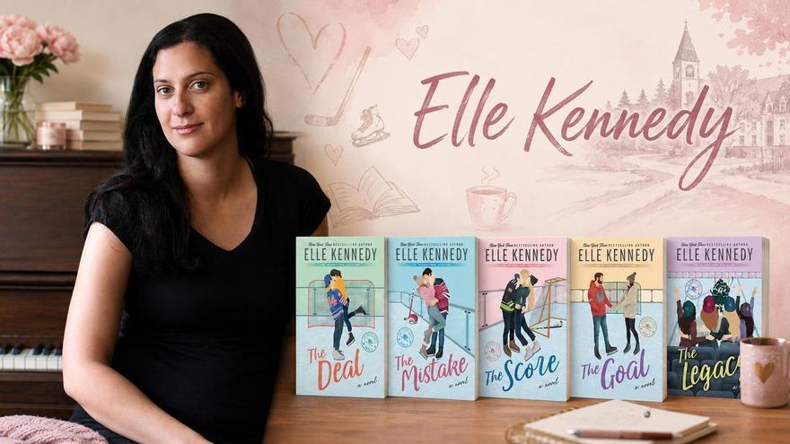 Elle Kennedy, escritora: “A veces las personas más fuertes son las que han tenido que recoger sus propios pedazos una y otra vez”