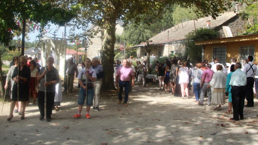 Forzáns, en Ponte Caldelas, celebra la Virxe da Caridade