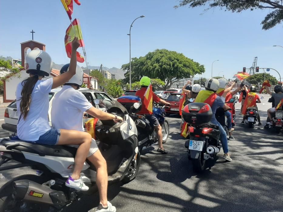 Caravana de Vox en Santa Cruz de Tenerife