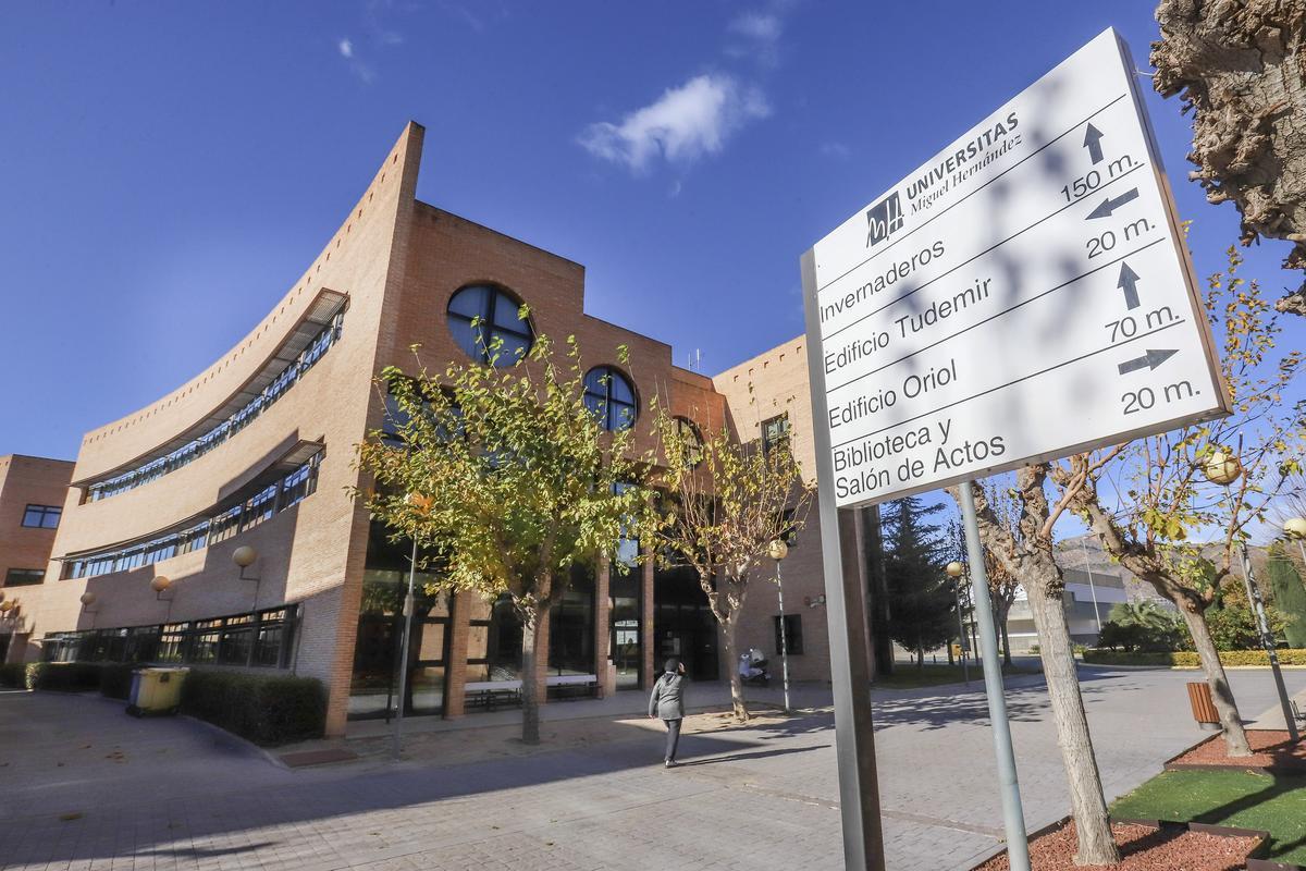 Campus de Desamparados de la UMH en Orihuela, donde se ubicará el nuevo instituto investigador.