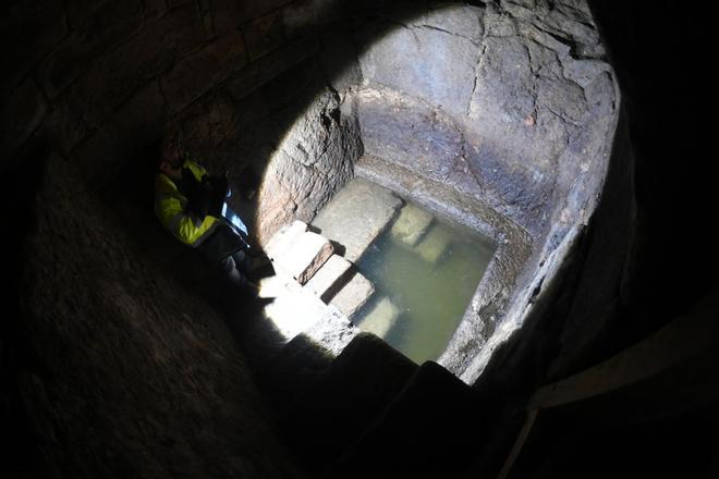 Una 'mikvé' en una casa de la calle Sinagoga de A Coruña
