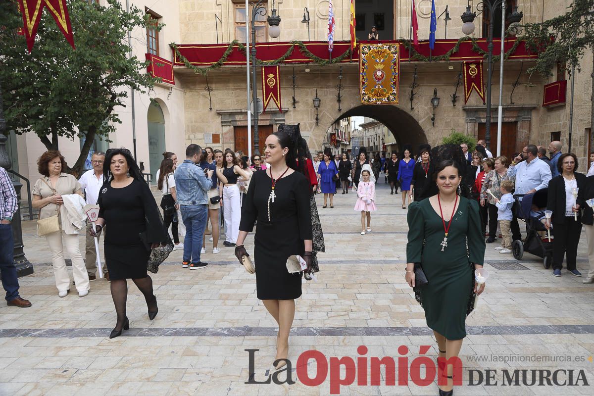 Fiestas de Caravaca: Procesión de regreso a la Basílica