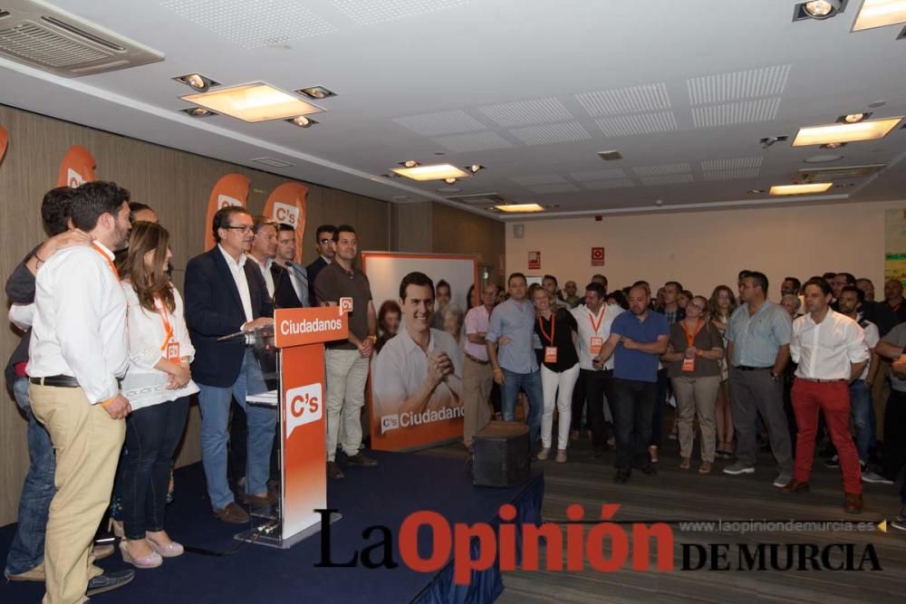 Noche electoral en Ciudadanos