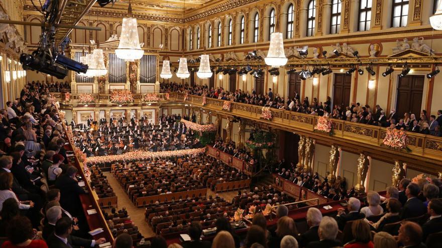 Un momento del tradicional concierto. | EFE