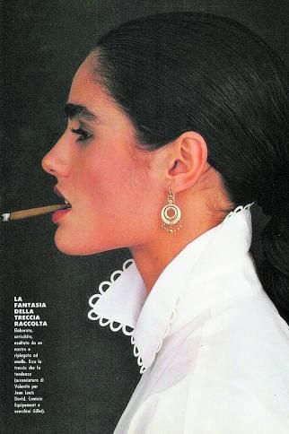 La modelo tinerfeña Carmen San Martín.