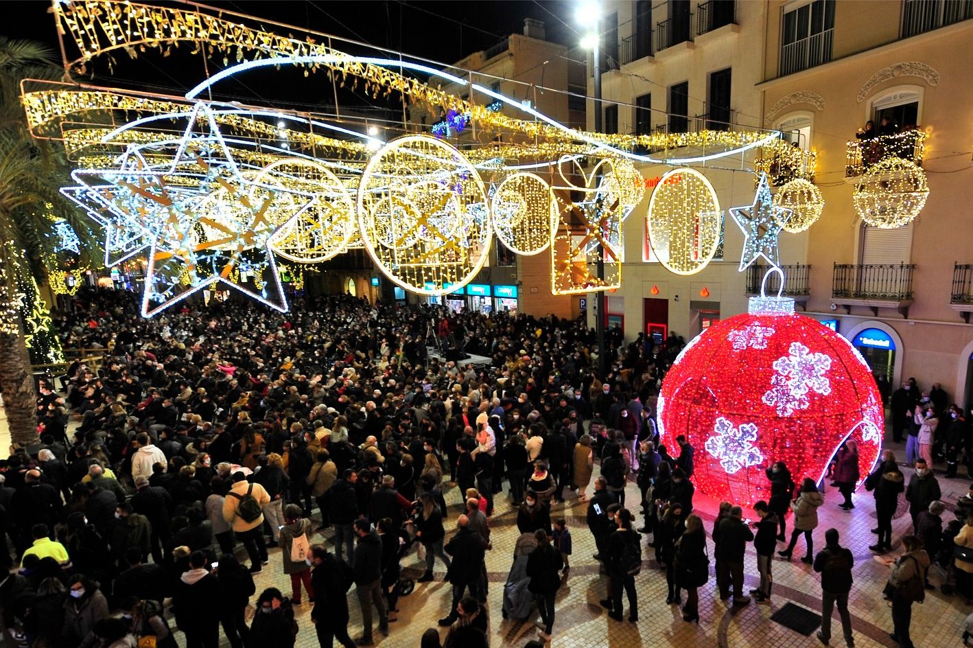 Así ha encendido Elche la Navidad