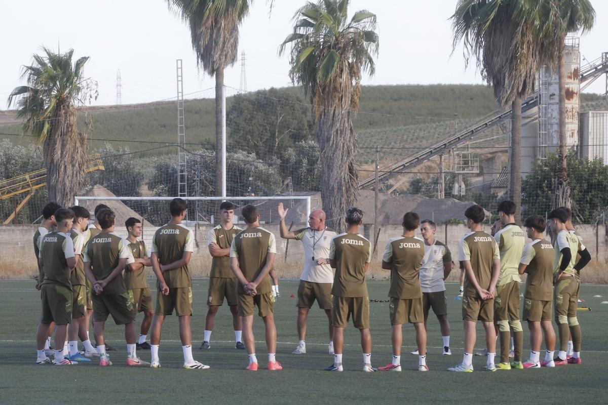 A.J.González Córdoba Entrenamiento del Córdoba CF Juvenil