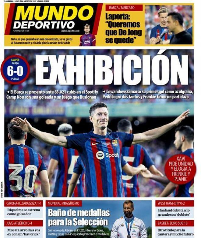 Las portadas de la prensa deportiva de hoy