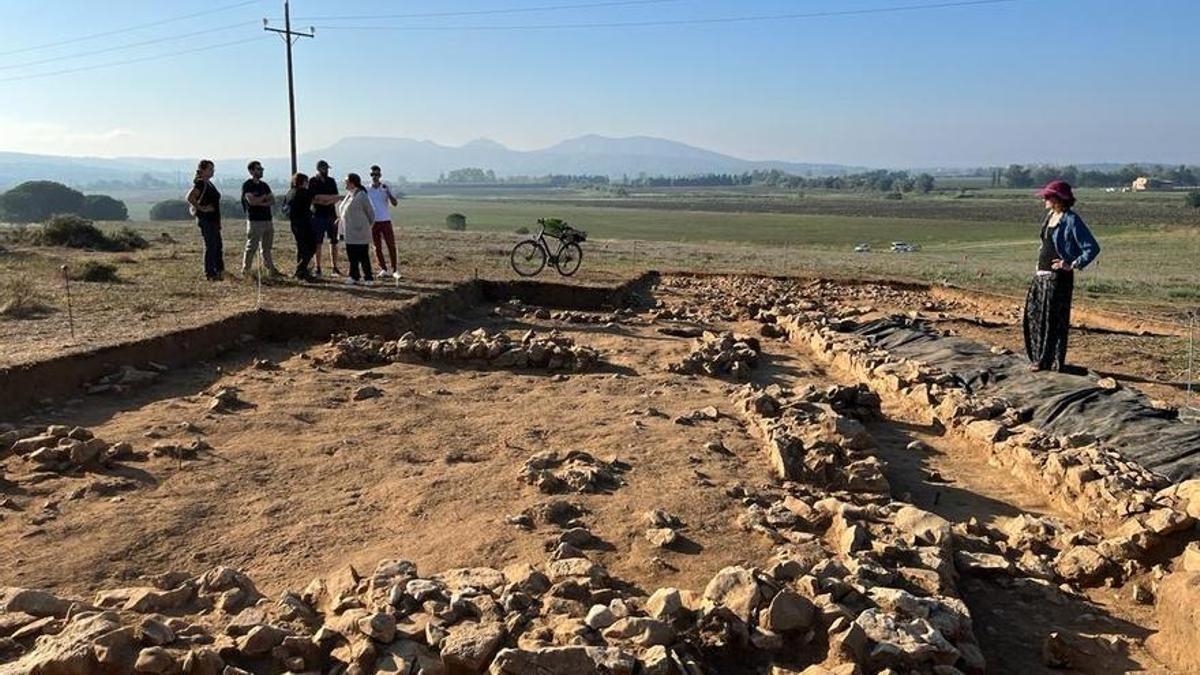 Les excavacions a la zona de Vilanera. | AJUNTAMENT DE L'ESCALA.