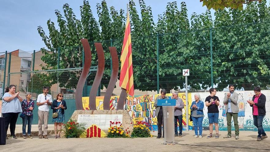 Capellades recorda l’afusellament de Lluís Companys amb un homenatge