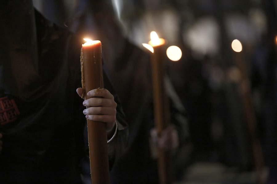 La elegancia fúnebre del Santo Sepulcro