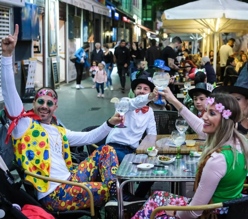 Ambiente del martes de Carnaval