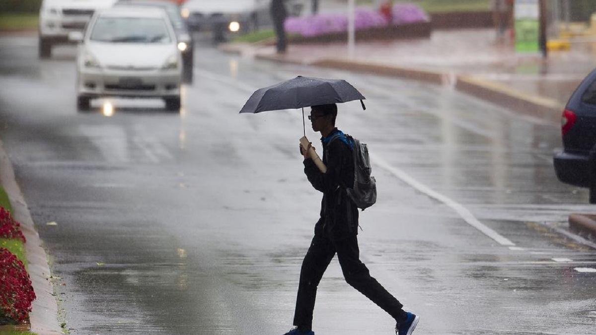 Fuertes lluvias en Pozuelo de Alarcón