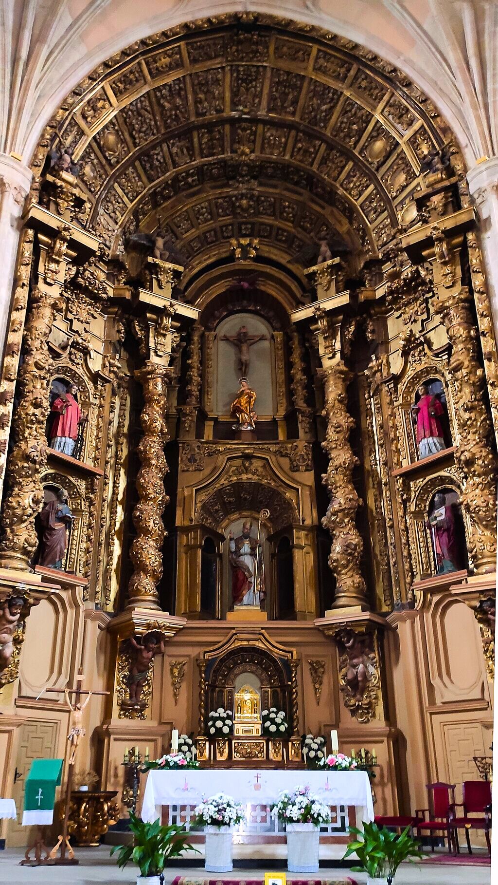 Retablo en la iglesia de San Blas, Villarrobledo, Albacete