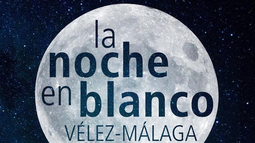 Detalle del cartel de la Noche en Blanco de Vélez.