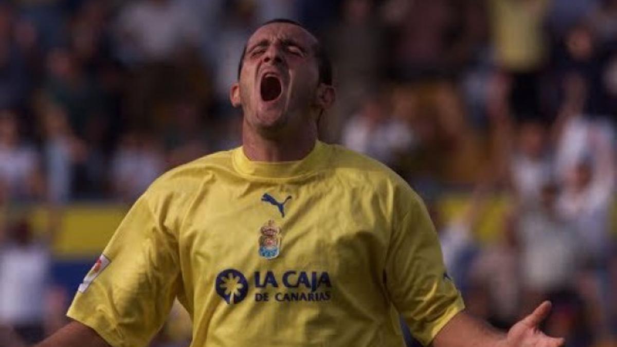 Vinny Samways, en una de sus imágenes en el Insular.