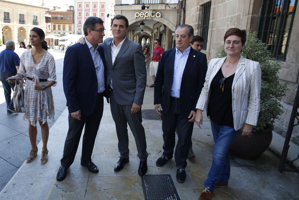 Acto electoral de Albert Rivera en Avilés