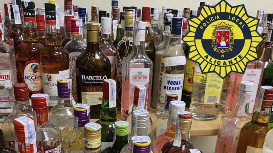 La Policía de Alicante decomisa 650 litros de alcohol en una noche de Carnaval con 52 heridos