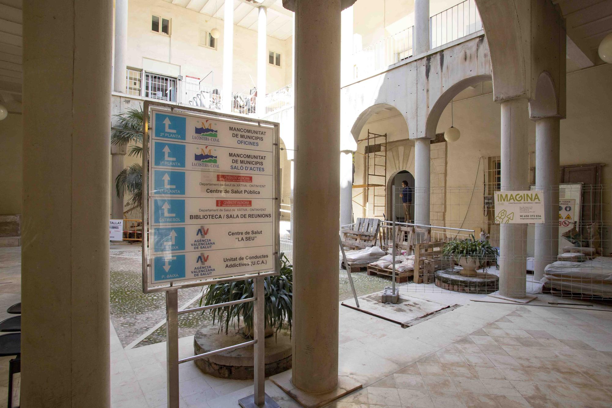 Un consultorio de salud "medieval" en Xàtiva